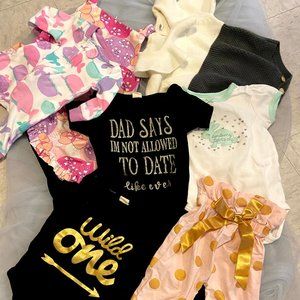 BABY GIRL CLOTHING BUNDLE